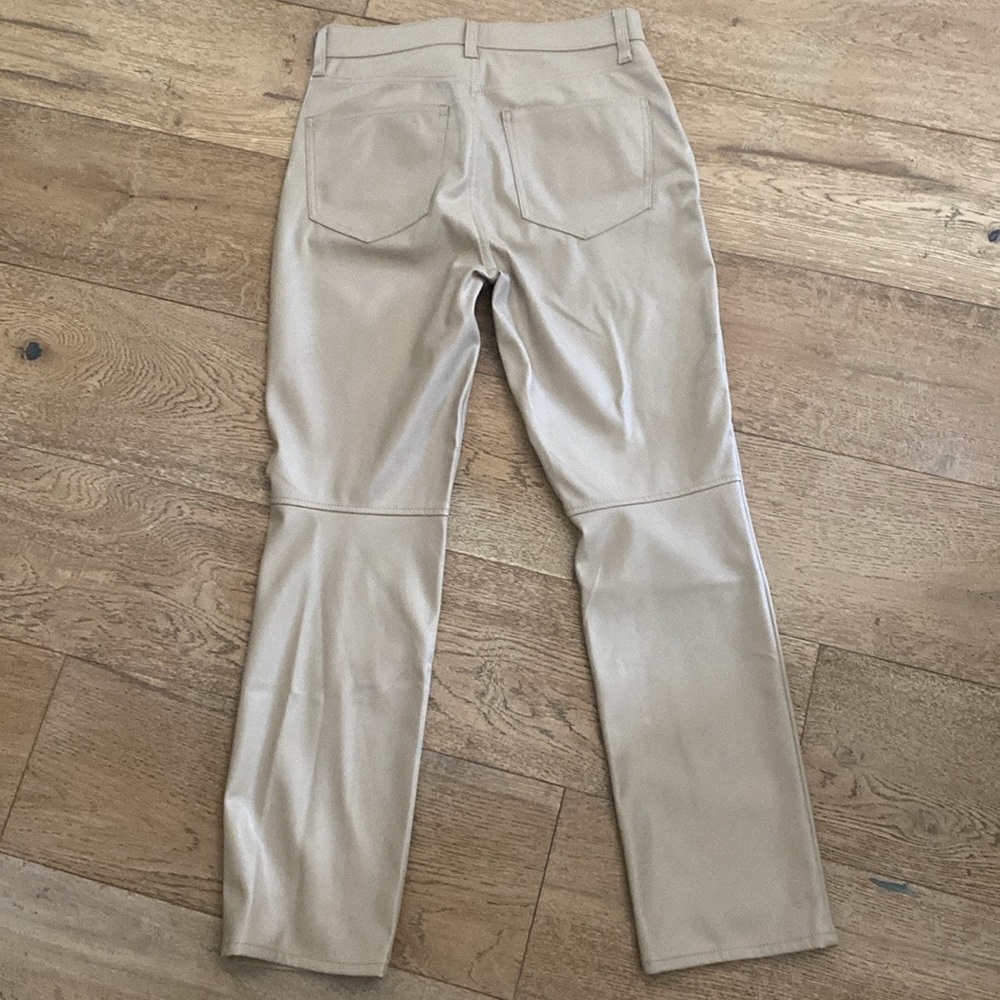 Gap vintage high rise leather pant